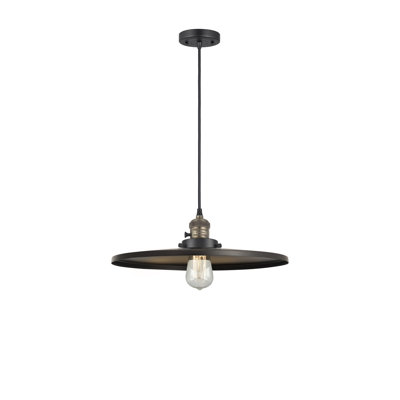 Luminaire suspendu simple 1 lumière