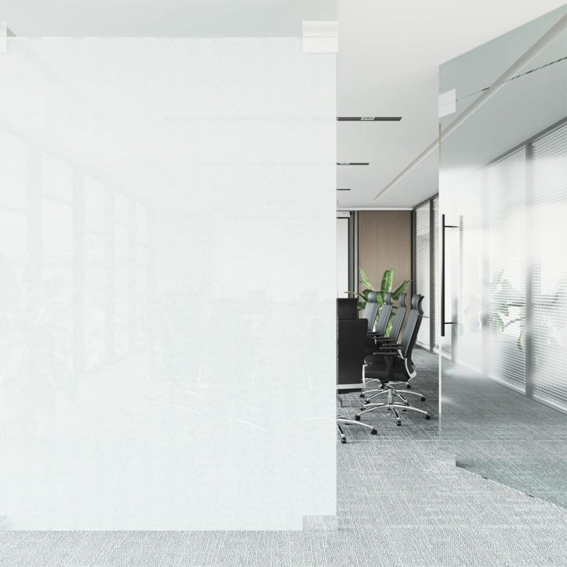 Window Film Frosted PVC, 0.6 x 10 m, Transparent