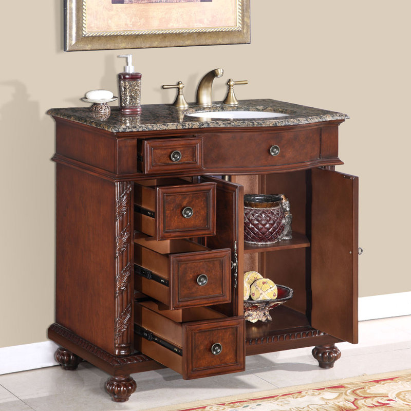 Ensemble de meuble-lavabo simple 36 po Akishia
