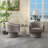 Iryanna 25.2'' Wide Tufted Swivel Barrel Chair-2027843150-2052745383