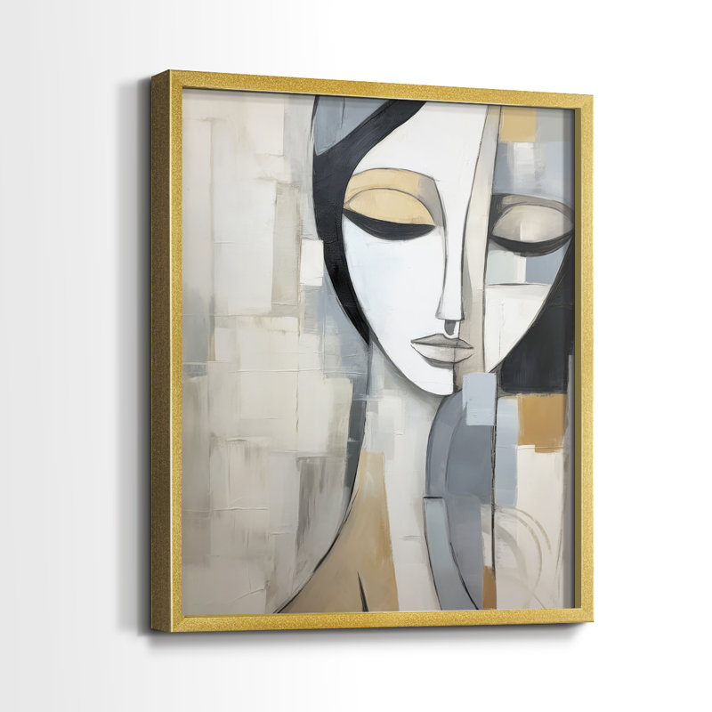 WOMEN Series C XXVII - reproduction encadrée de qualité supérieure - prête à être accrochée - aucun clou requis