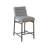 Matao White Fabric Counter Height Chair-93506488