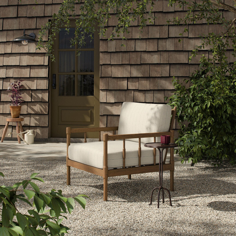 Anzo Outdoor Teak Lounge Chair
