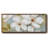 White Blossoms- Framed Canvas
