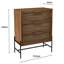 Aalana Solid Wood 79.5cm W 3 - Drawer Chest of Drawers