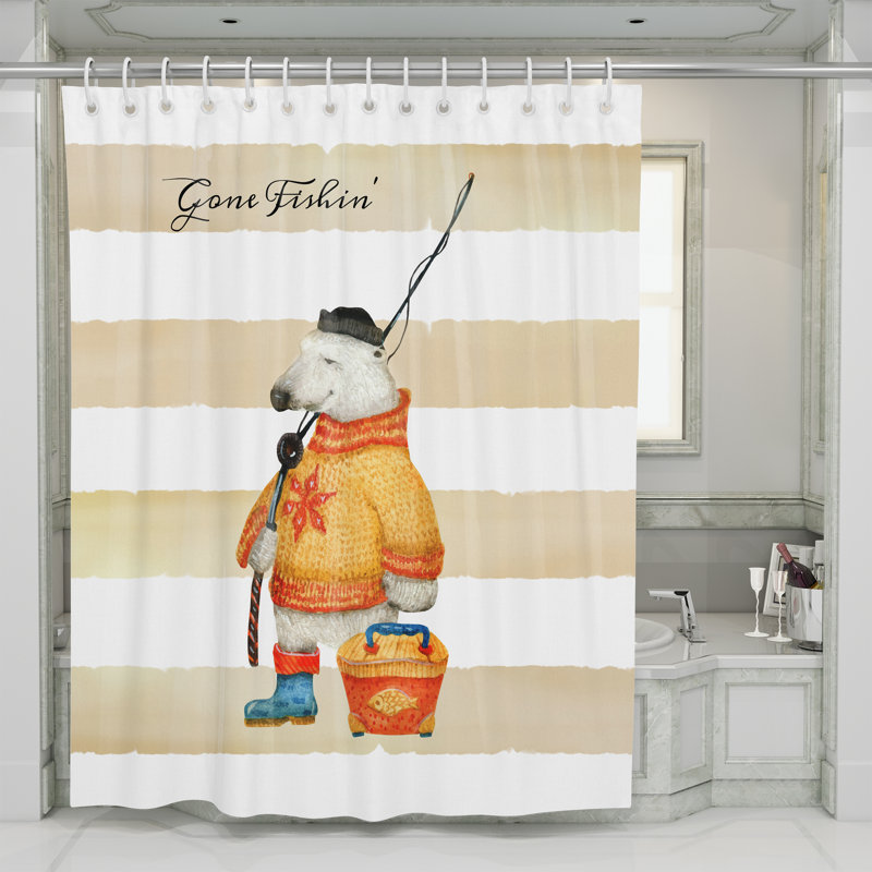 Raymond Striped Shower Curtain, 70" x 72"
