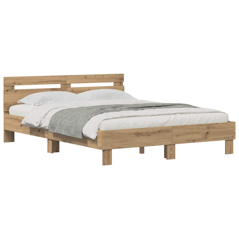 Bed, Artisan Oak, European Kingsize (160 x 200 cm)