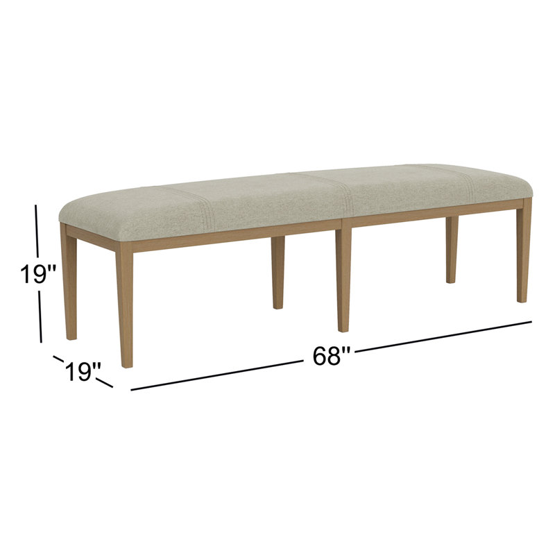 Banc rembourré Laroche