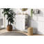 Meuble-lavabo flottant moderne de 21,6 po avec lavabo en céramique - parfait pour les petites salles de bain, rangement à droite