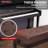 5 Core Duet Piano Bench 3.5 Inch Padded Cushioned Stool Wooden Heavy Duty Musician Chair w Storage-107558409