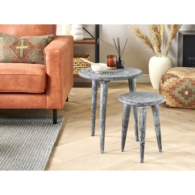 Irton Solid Wood Nesting Tables