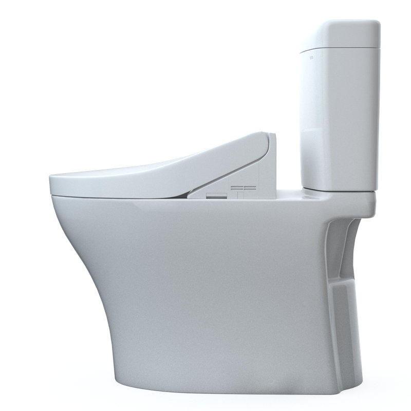 Aquia® Dual-Flush Elongated Two-Piece Toilet with Tornado Flush (Seat Included)