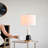 11x11x30.2" Metal Table Lamp