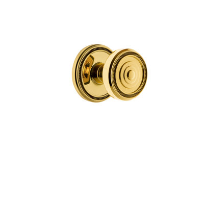 Grandeur Soleil Rosette Privacy with Soleil Door Knob