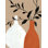 " Slender Stems II Terracotta Crop " by Danhui Nai