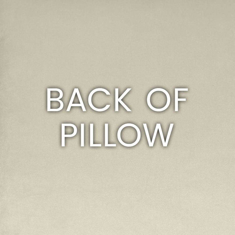 Prospero Pillow Cover & Insert, Charcoal, Square 36"