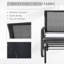 Jennah Steel Outdoor Glider