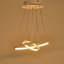 2 - Light Silver LED Unique/Statement Pendant-279533708