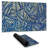 Leaves patterns - 14.00"x24.25" Desk mat