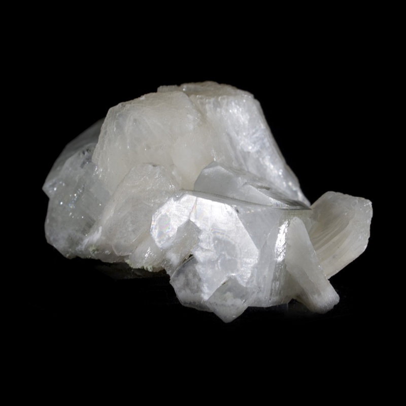 Jayziah gravé apophyllite avec stilbite
