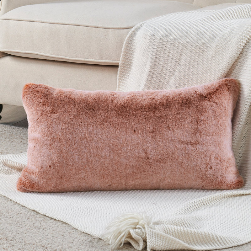 Housse de coussin carrée, Épice corail