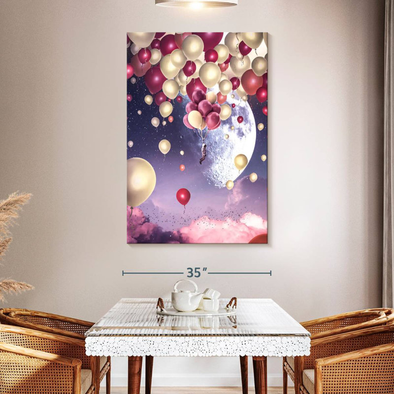 Kelan Balloon Jump, 51" H x 34" W