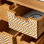 Commode d'appoint en bois massif Bertrando