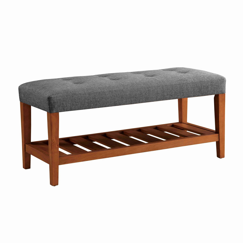 Fabric Bench, Gray