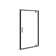 40'' W x 77'' H Framed Shower Door with Glass
