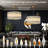 8-lamp copper cylindrical dimmable modern iron pendant light