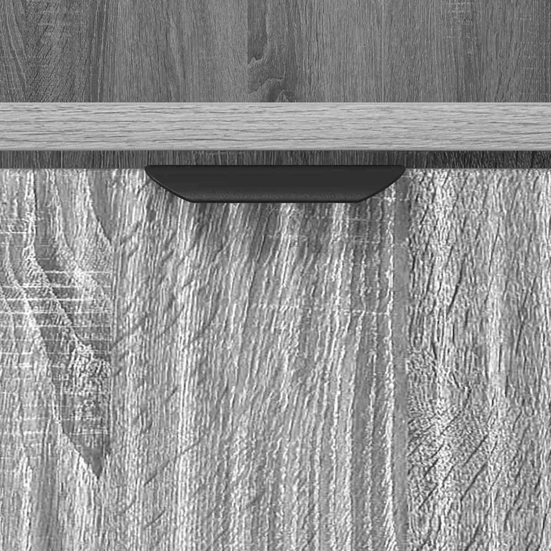 Bedside Table , Grey Sonoma