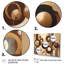«Aged Barrel Universes V», ensemble d'art mural sur toile abstraite-87538390-87538394
