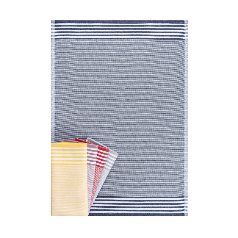 Ensemble de 5 serviettes en coton 100% Jean-Luc