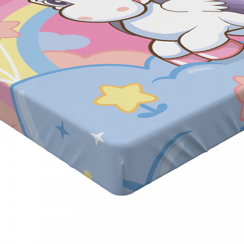 Feminine Microfiber Fitted Sheet, Queen Fitted Sheet