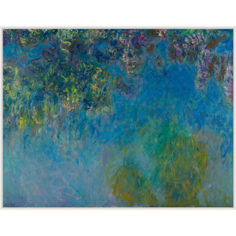 Wisteria Cira 1925 Giclee On Canvas by Claude Monet
