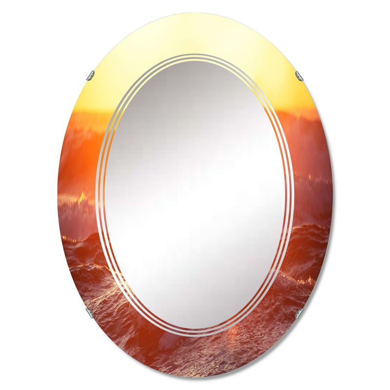 Miroir de salle de bain sans cadre, 36 po x 24 po