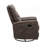 Brown Swivel Gliding Recliner-1002914693
