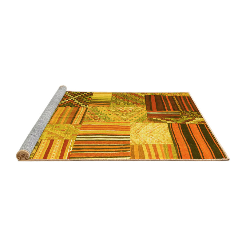 Performance Patchwork Indoor Rug, Square 4'