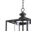 Luminaire suspendu carré 3 lumières lanterne Chesson
