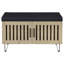 Banc de rangement 2 portes Clackamas