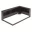 Lit de jour simple en bois avec armoires de rangement et ports USB-524802023