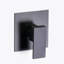 Devon 1-Way Pressure Balance Trim Complete Shower Set - Wall Mount - 8" Brass/Matt Black