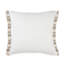 Coussin décoratif intérieur / extérieur à rayures frangées fabriqué à la main Coastal-789911543-789911542