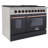 Custom Pro-Style 48 in. 6.7 cu. ft. 8-Burner Freestanding Double Oven Gas Range-73306191-73306190