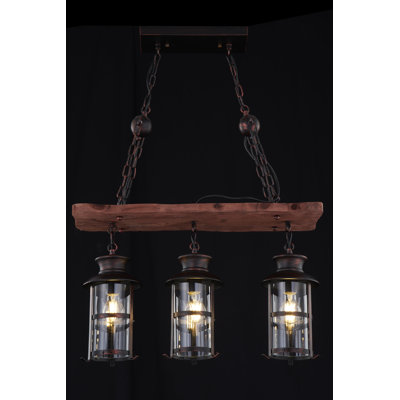 Spring Street 3 - Light Antique Bronze Pendant