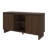 Modern TV Stand/Sideboard, 2 Door with Middle Shelf  (59 x 16 x 30in), Walnut-282875179-282875156