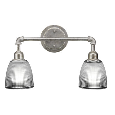 Éclairage pour meuble-lavabo 2 lumières rétro Pauletta