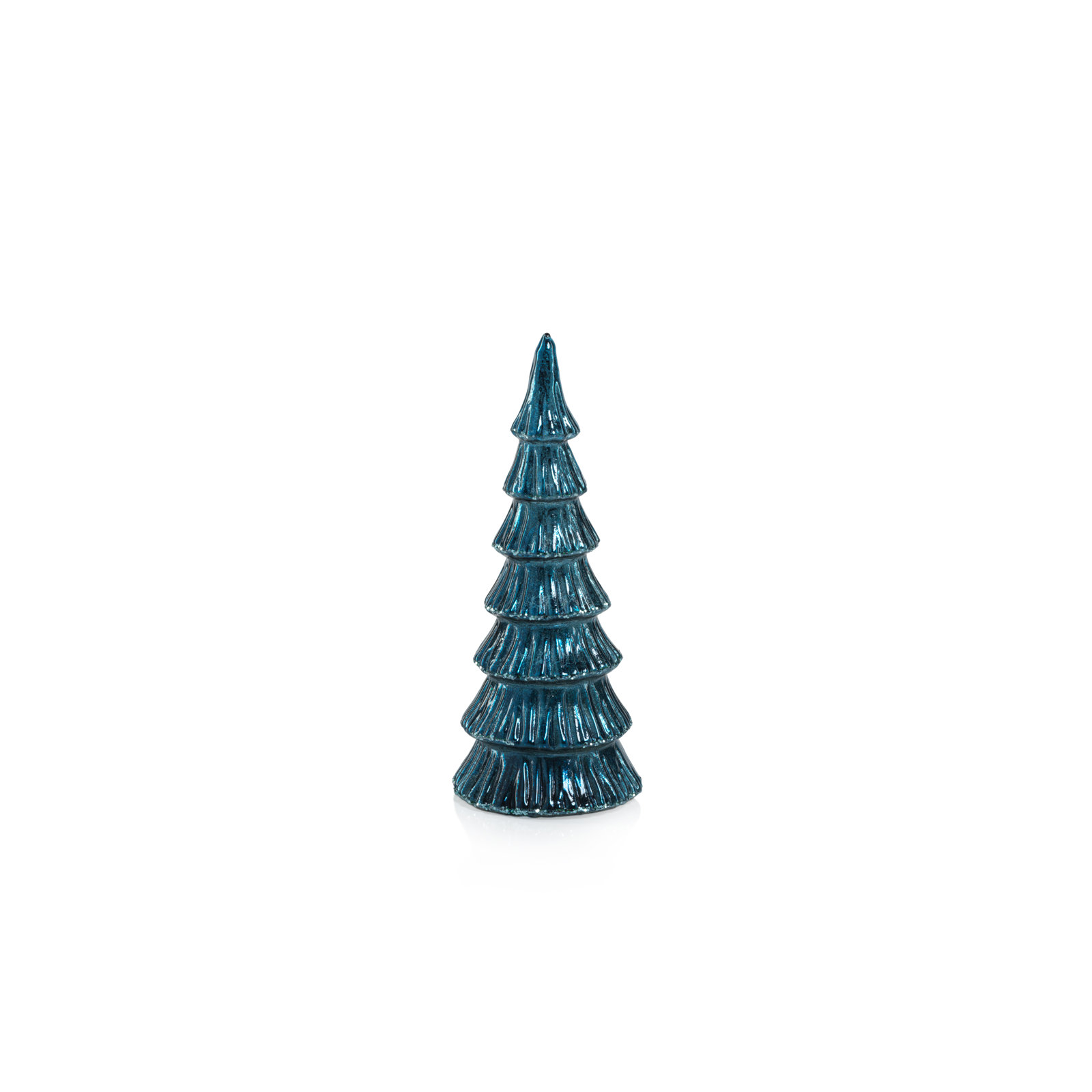 Hartzke 4-Piece Lighted Glass Tree Set