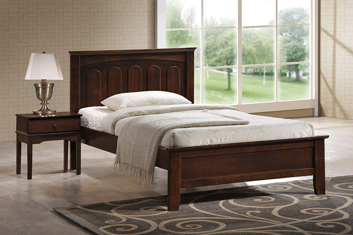 Lark Manor Etam Solid Wood Platform Bed & Reviews - Wayfair Canada