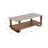 Modern Glam Gold Marble Top Console Table-408897445